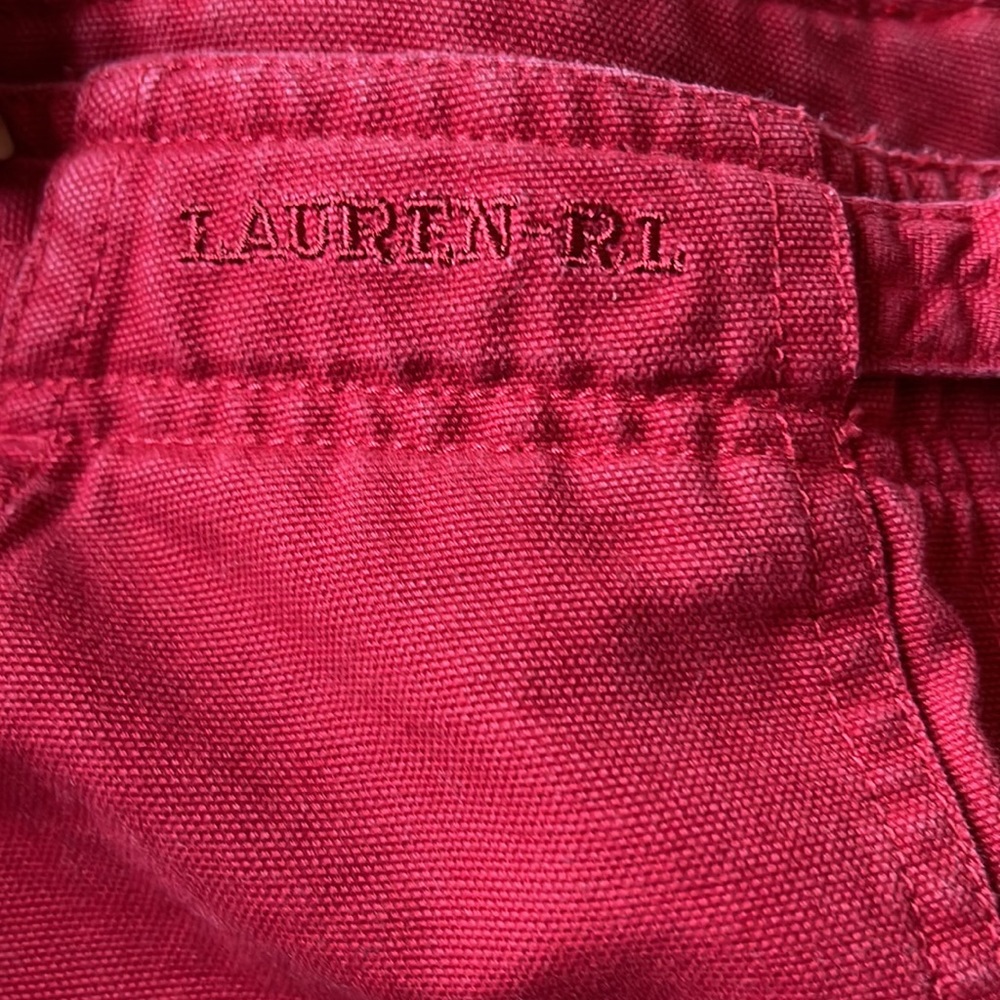 Red Ralph Lauren Capris - Picture 4 of 10